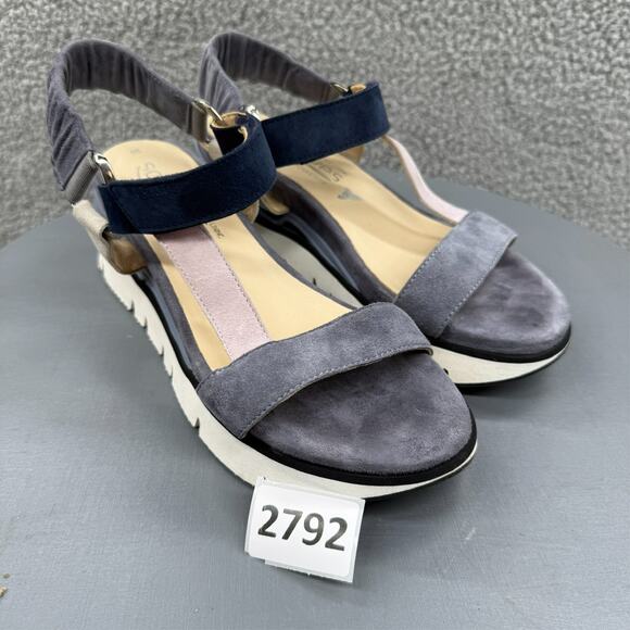 Softwaves Women's Suede Platform Sandal Calipa 02 Size 38, US 7.5-8 - Picture 15 of 15